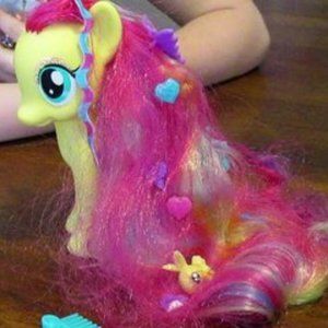 My Little Pony G4 FLUTTERSHY, Styling Strands Fashion Pony.